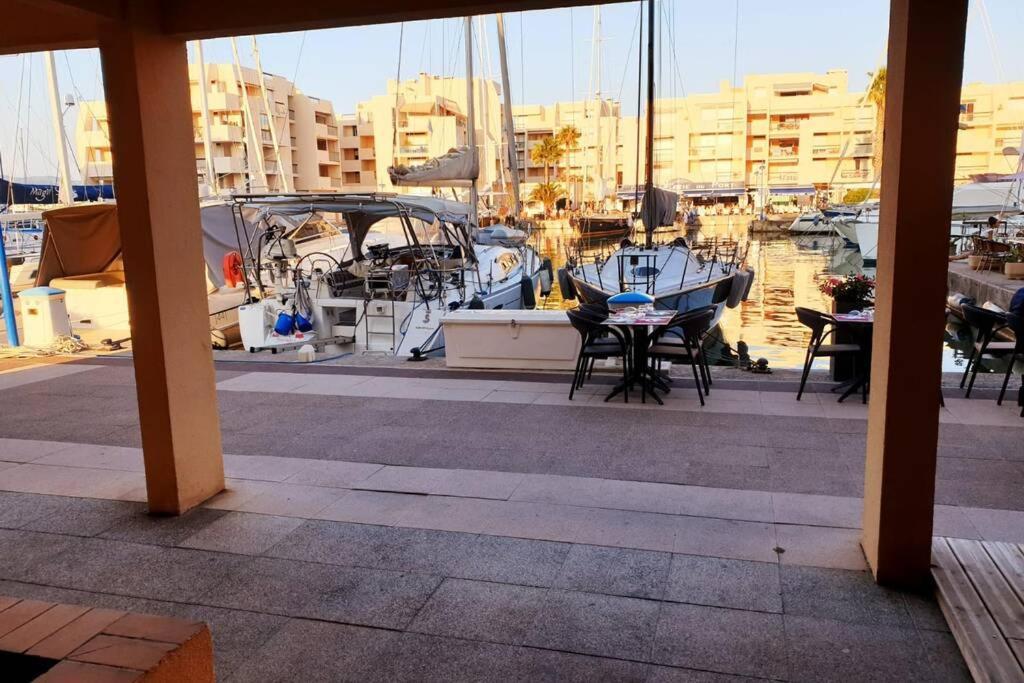 Face Mer Entre Plage Et Marina Bormes-les-Mimosas Exterior foto