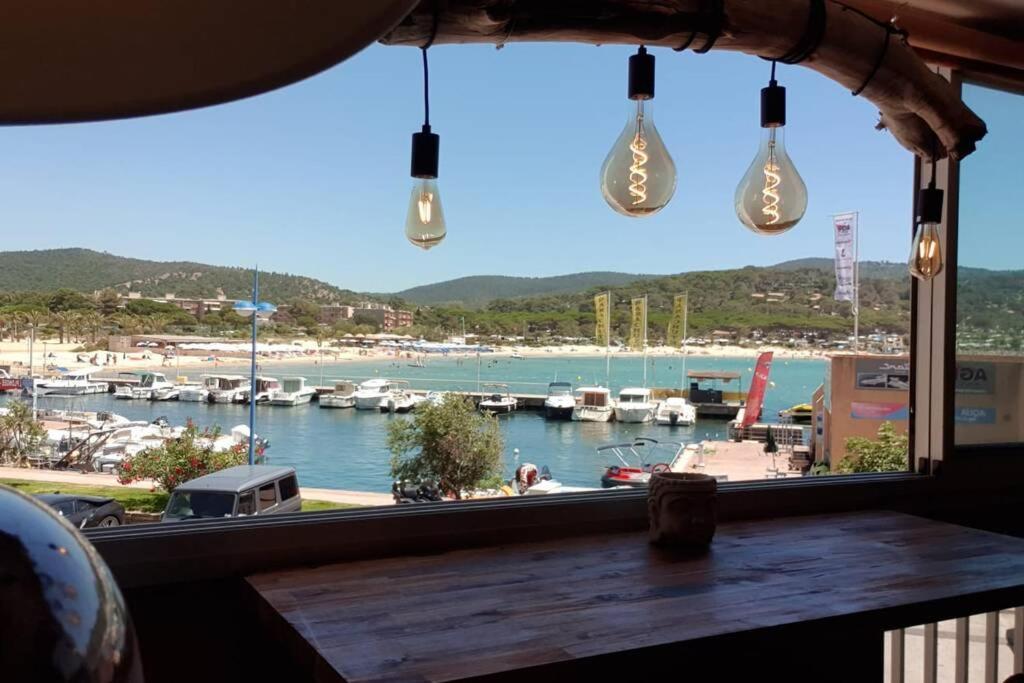 Face Mer Entre Plage Et Marina Bormes-les-Mimosas Exterior foto