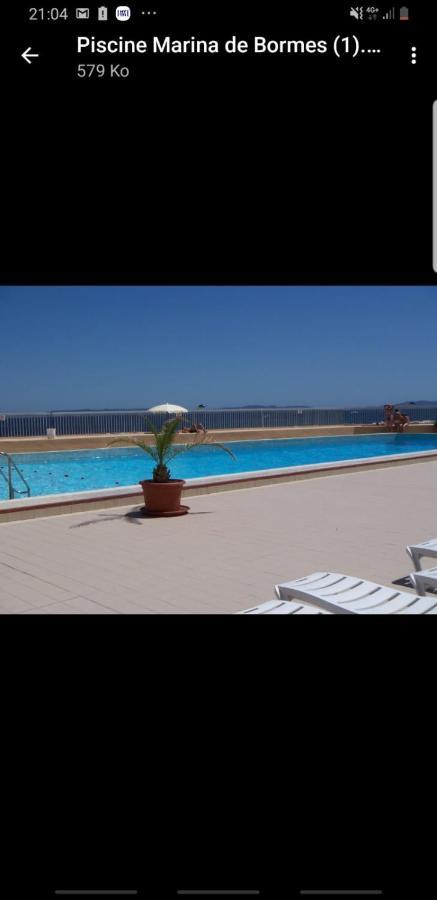 Face Mer Entre Plage Et Marina Bormes-les-Mimosas Exterior foto